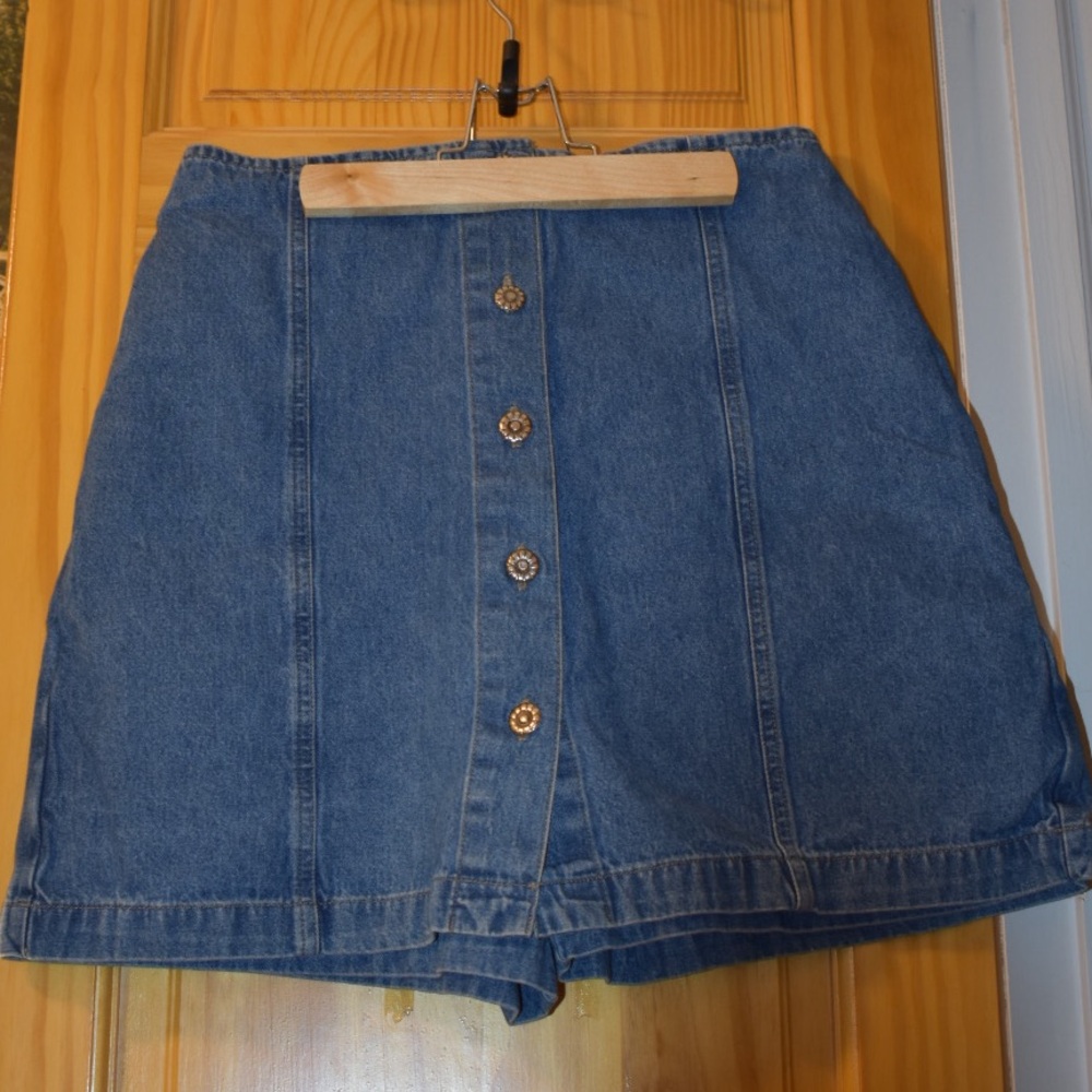 90s Denim Skort